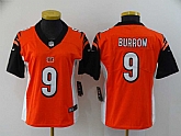 Women Nike Bengals 9 Joe Burrow Orange 2020 NFL Draft First Round Pick Vapor Untouchable Limited Jersey,baseball caps,new era cap wholesale,wholesale hats